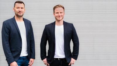 Die beiden Gründer des Start-ups MEISTERWERK APP GmbH: Bertram Wildenauer und Nick Sonnenberg.